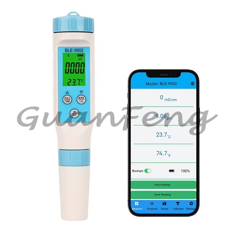Digital Multi-Parameter Water  - Ph Meter Digital Water Tester recension och pris