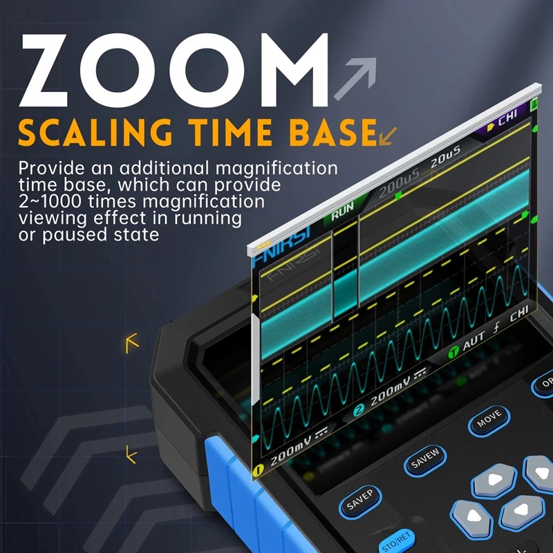 FNIRSI DPOX180H Handheld Digit - Fnirsi Digital Oscilloscope Handheld recension och pris