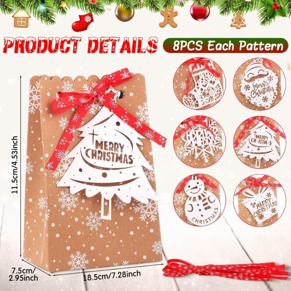 6/12Pcs Christmas Snowflake Pa - Packaging recension och pris