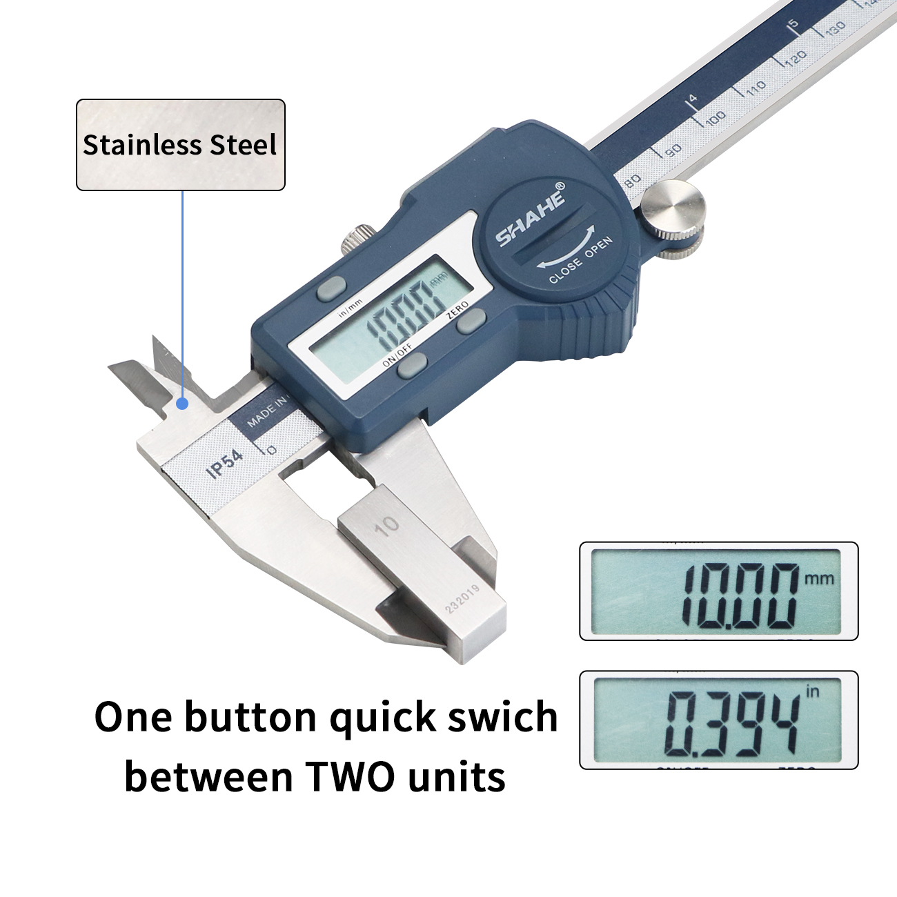 Hardened Stainless Steel 100/1 - Digital Caliper 150Mm Stainless Steel recension och pris