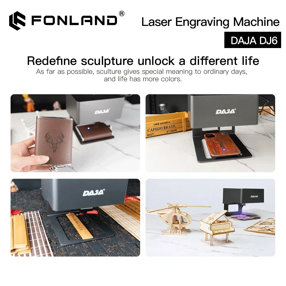 DAJA Laser Engraver CNC DIY DJ - Fiber Laser Marking Machine 30W recension och pris