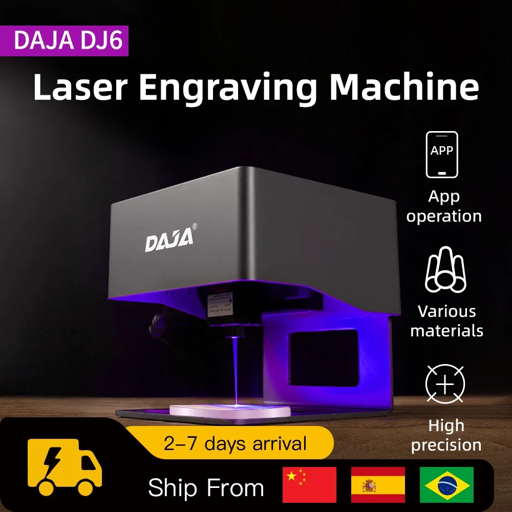 DAJA Laser Engraver CNC DIY DJ - Fiber Laser Marking Machine 30W recension och pris