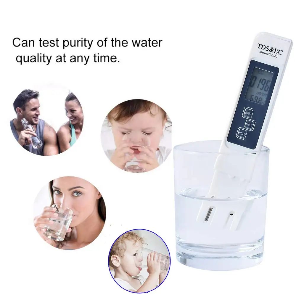 Digital TDS EC Water Tester Me - Ph Meter Digital Water Tester recension och pris