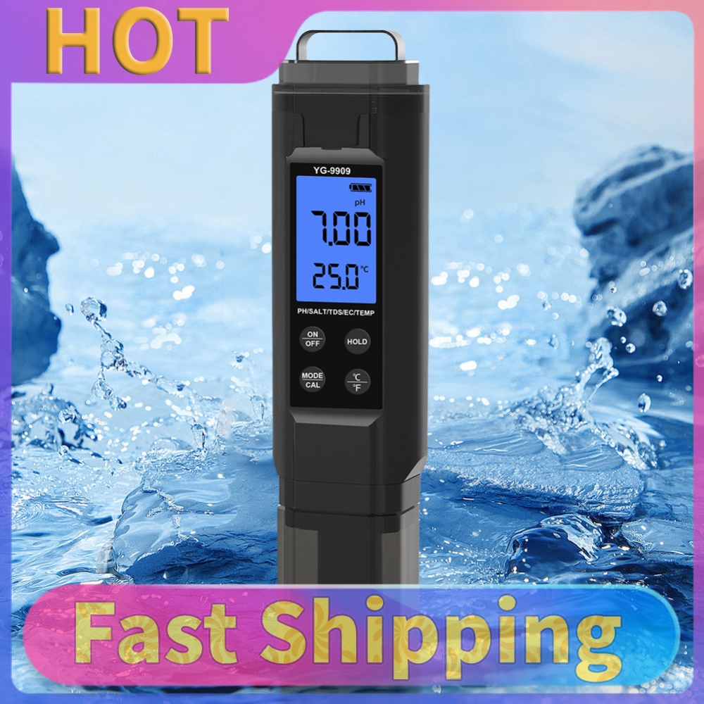 5 in 1 Digital Water Quality T - Ph Meter Digital Water Tester recension och pris