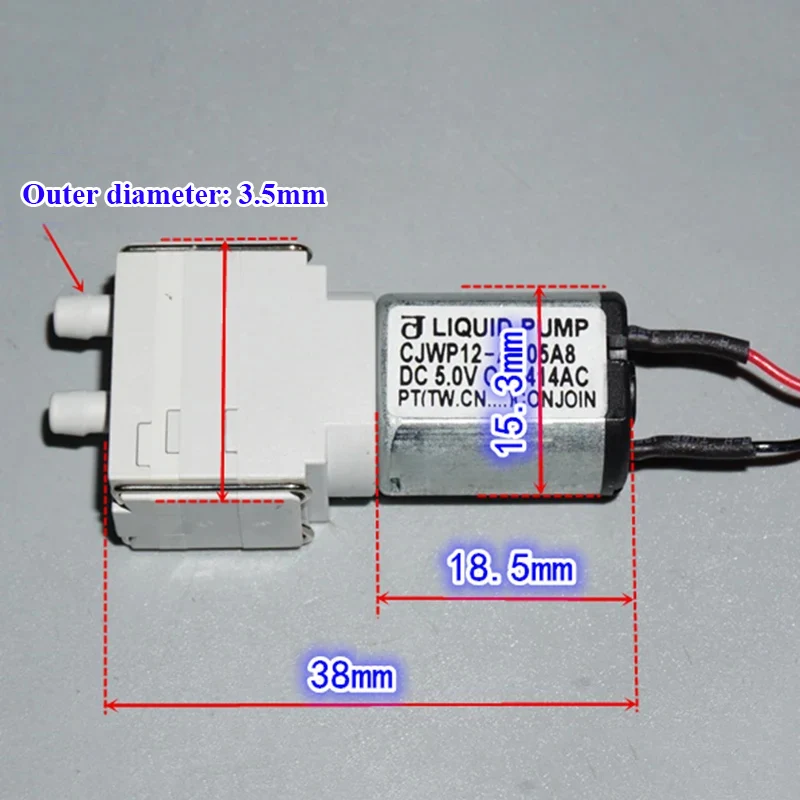 CONJOIN CJWP12 Micro 030 Diaph - Mini Peristaltic Pump 12V recension och pris