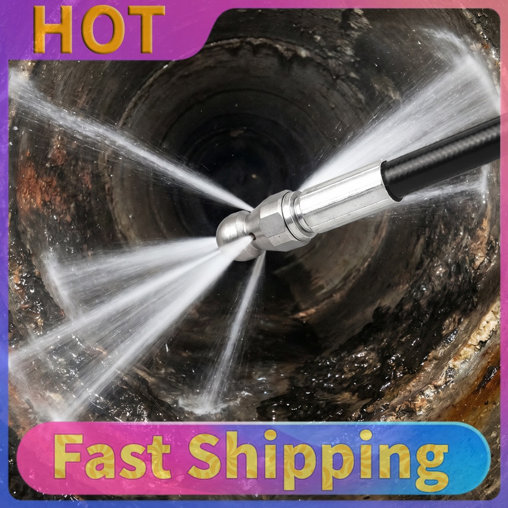 10M Drain Pipe Unclogging Kit  - Vacuum Chamber Kit With Pump recension och pris