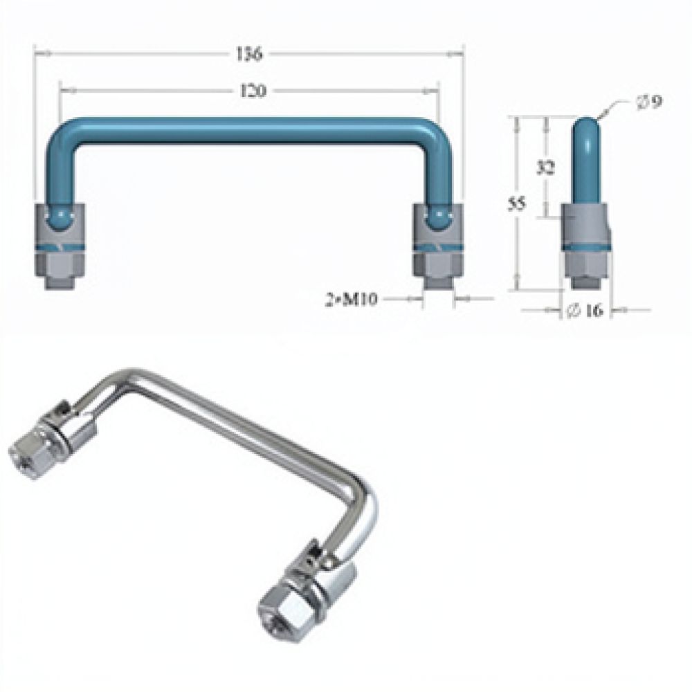 Flush Mount Folding Handle For - Industrial Tools recension och pris