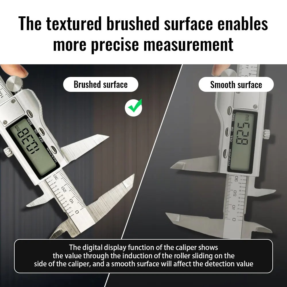 6 Inch 150mm Digital Vernier C - Digital Caliper 150Mm Stainless Steel recension och pris